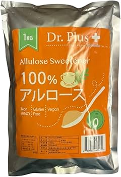 アルロース　100%　1kg 　希少糖 砂糖代替　ダイエット Amazon.co.jp: 100% アルロース 1kg 粉末【日本語表記】ゼロ